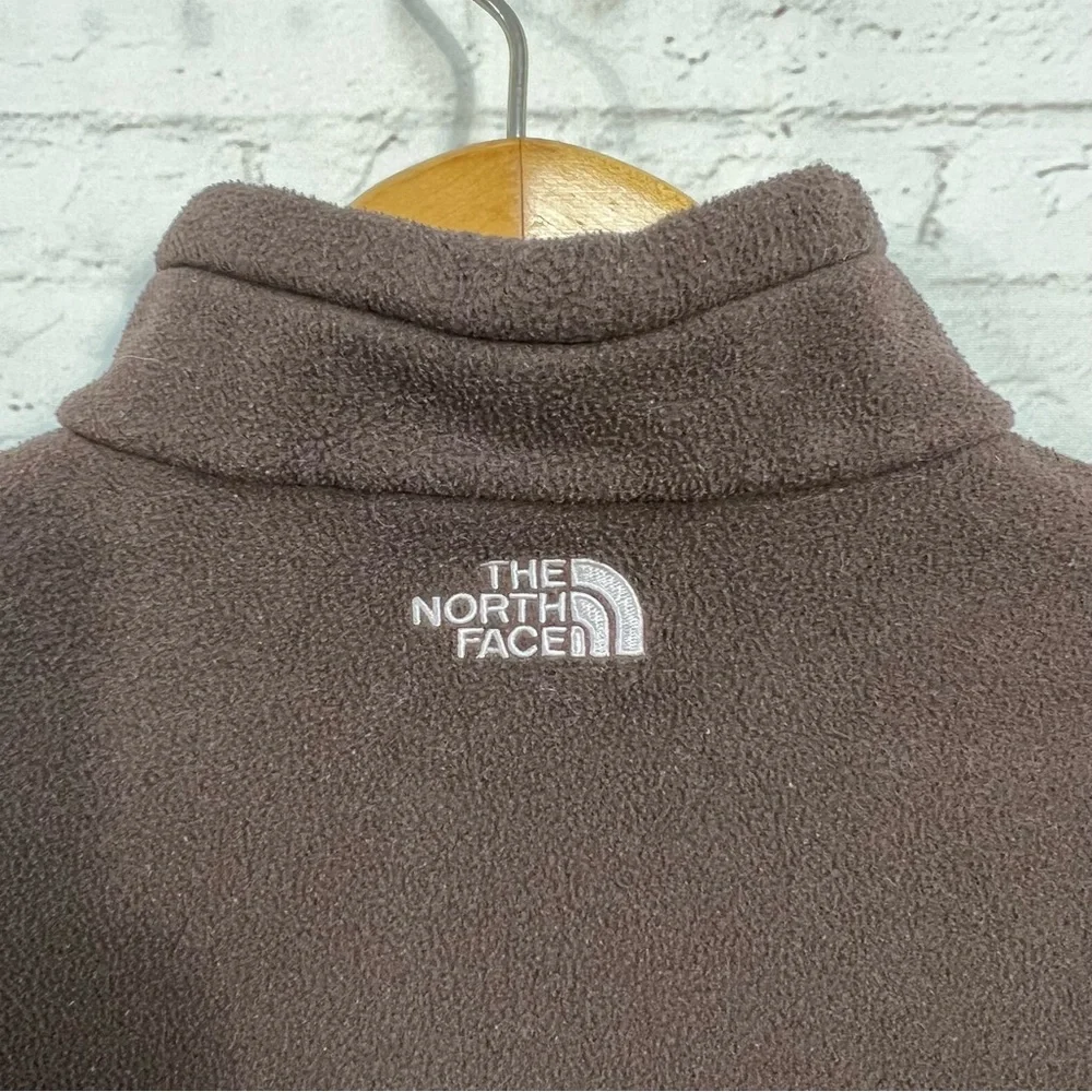 The North Face Full Zip Jacket Brown Size XL Girls Kids - Picture 5 of 8